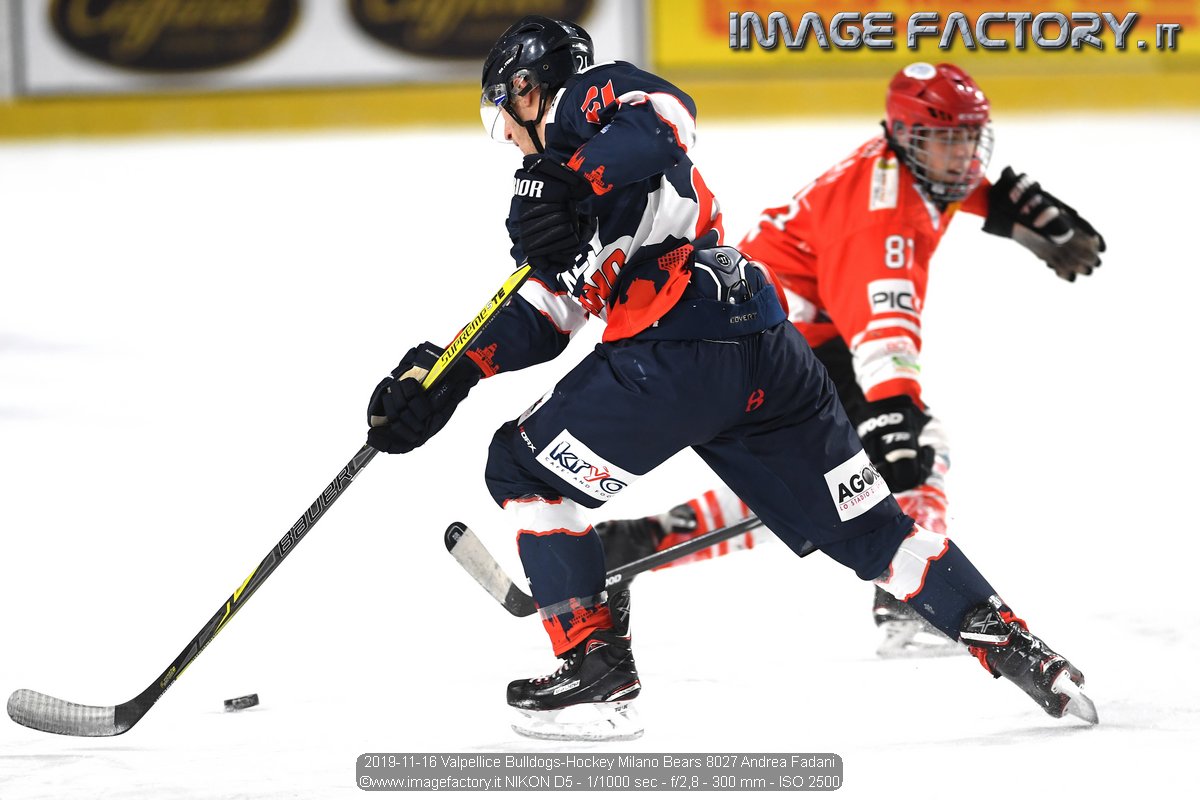 2019-11-16 Valpellice Bulldogs-Hockey Milano Bears 8027 Andrea Fadani